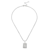 Lost Letter-t Necklace Silver - Halsketten | L’amotion