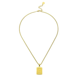 Lost Letter-z Necklace Gold - Halsketten | L’amotion