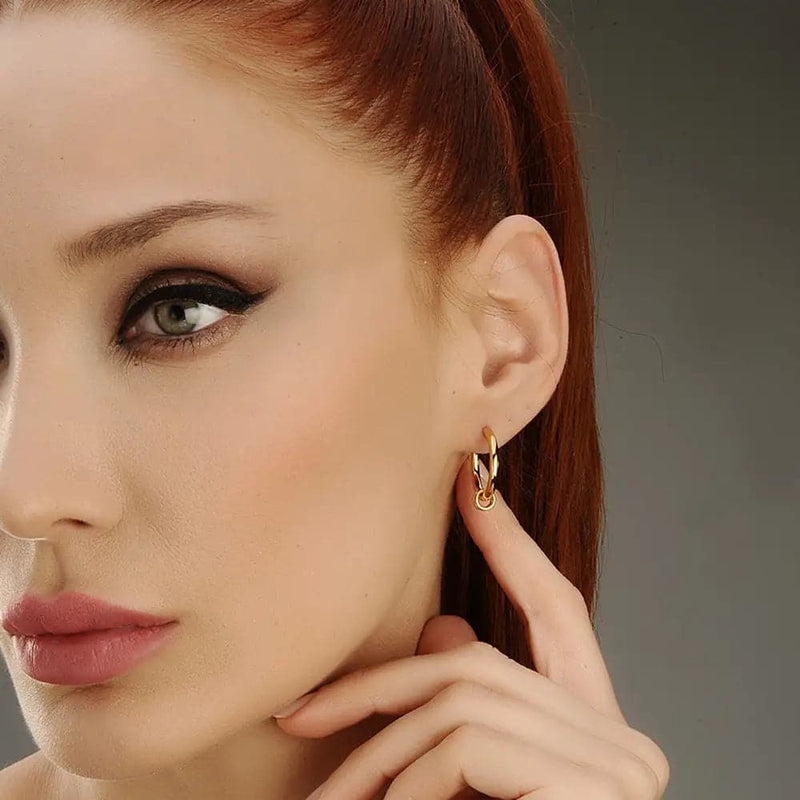 Luxica Earring Gold - Ohrringe | L’amotion