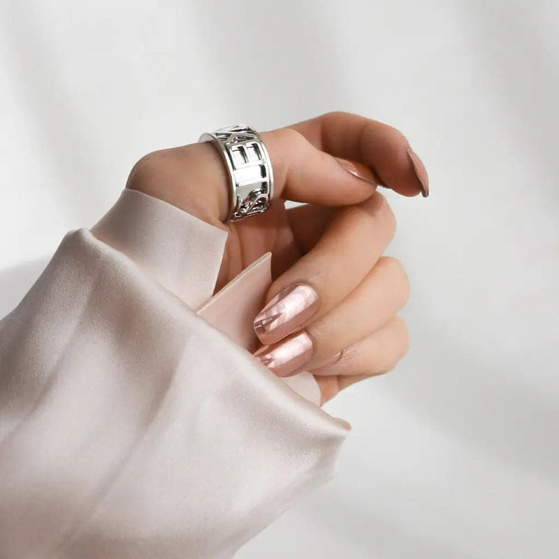 Make It Simple Ring - Message Rings | L’amotion