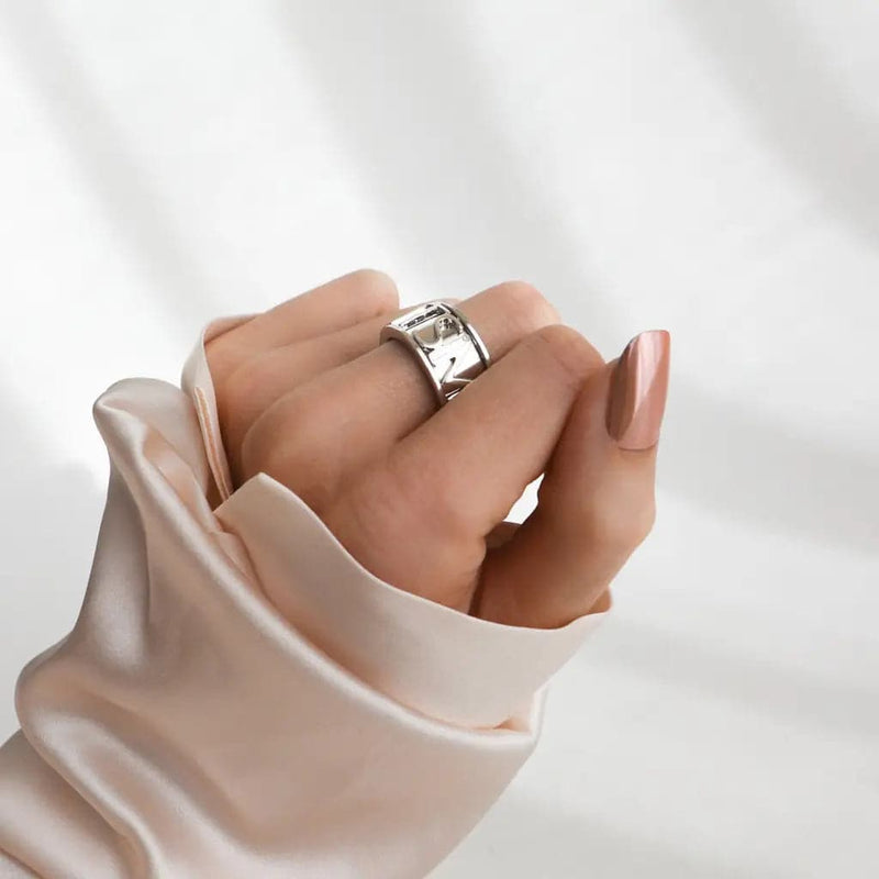 Make It Simple Ring - Message Rings | L’amotion