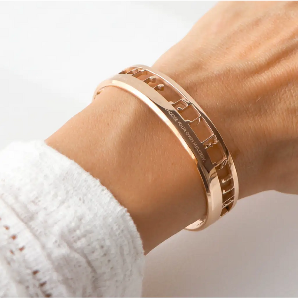 Music Melody Cuff Roségold - Arm- U. Fußketten | L’amotion