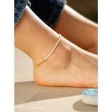 Myra Freshwater Pearl Anklet - Arm- U. Fußketten | L’amotion