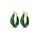 Netod Earring Green - Ohrringe | L’amotion