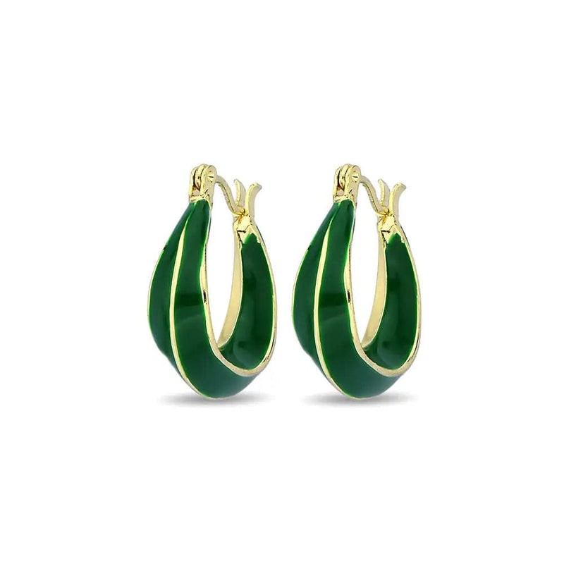 Netod Earring Green - Ohrringe | L’amotion