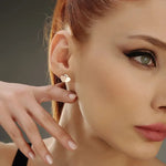 Olderbi Earring Rosegold - Ohrringe | L’amotion