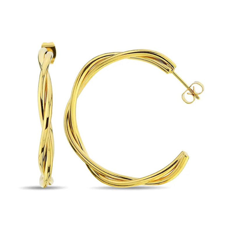 Olit Earring Gold - Ohrringe | L’amotion