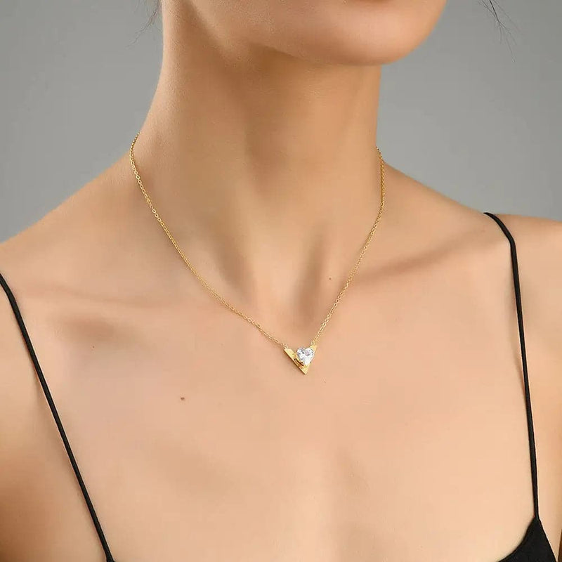 Paino Necklace Gold - Necklace | L’amotion