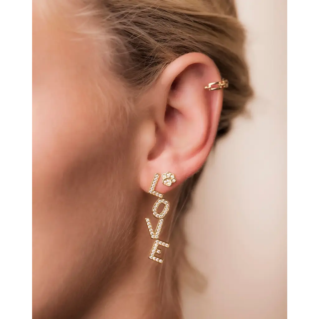 Paw Stud Earring - Ohrringe | L’amotion