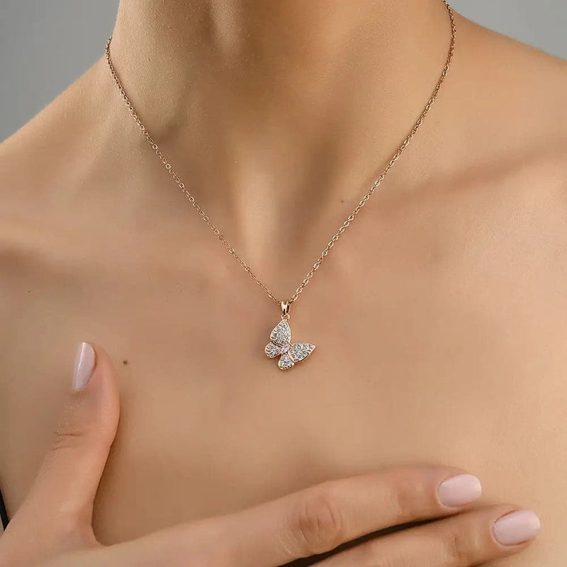 Poph Necklace Rosegold - Necklace | L’amotion