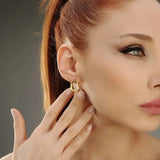Reevoi Earring Gold - Ohrringe | L’amotion
