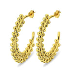 Riced Earring Gold - Ohrringe | L’amotion