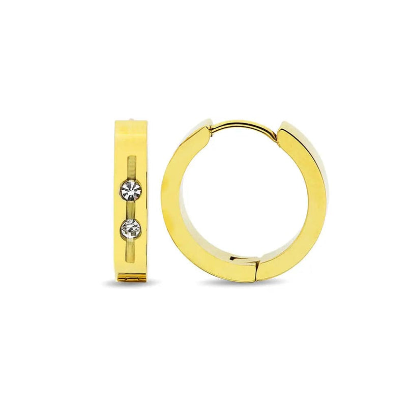 Roemon Earring Gold - Ohrringe | L’amotion