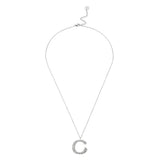 Ropi Letter-c Necklace Silver - Halsketten | L’amotion