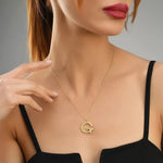 Ropi Letter-g Necklace Gold - Halsketten | L’amotion