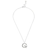 Ropi Letter-g Necklace Silver - Halsketten | L’amotion