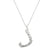 Ropi Letter-j Necklace Silver - Halsketten | L’amotion