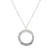 Ropi Letter-o Necklace Silver - Halsketten | L’amotion