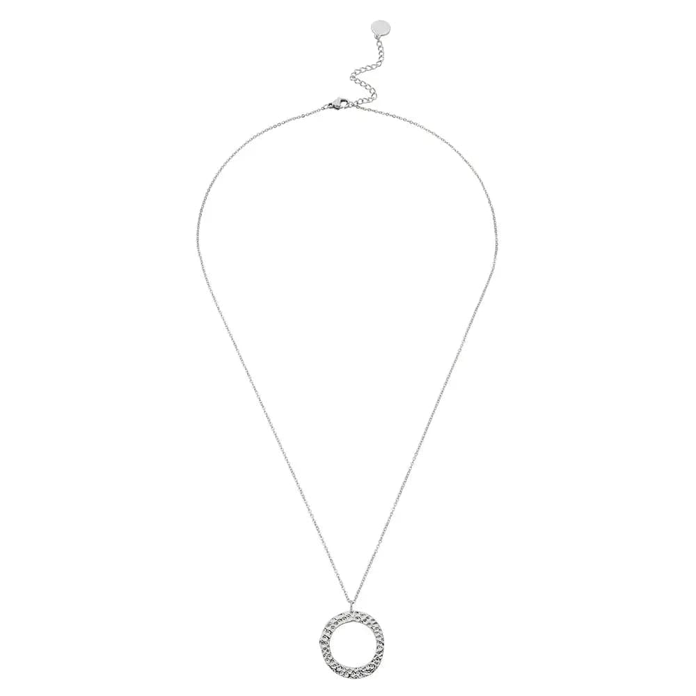 Ropi Letter-o Necklace Silver - Halsketten | L’amotion