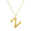 Ropi Letter-z Necklace Gold - Halsketten | L’amotion