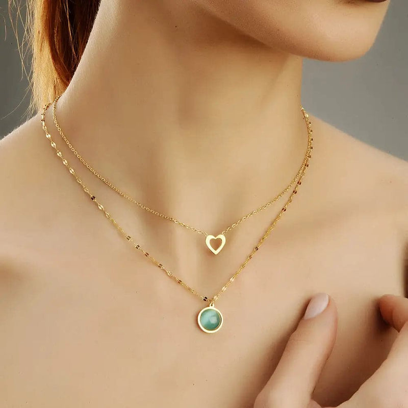 Sealdin Necklace Gold - Halsketten | L’amotion