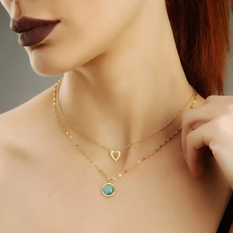 Sealdin Necklace Gold - Halsketten | L’amotion