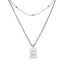 Sero Letter-c Necklace Silver - Halsketten | L’amotion