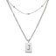 Sero Letter-j Necklace Silver - Halsketten | L’amotion