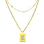 Sero Letter-k Necklace Gold - Necklace | L’amotion
