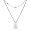 Sero Letter-l Necklace Silver - Halsketten | L’amotion