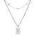 Sero Letter-y Necklace Silver - Halsketten | L’amotion