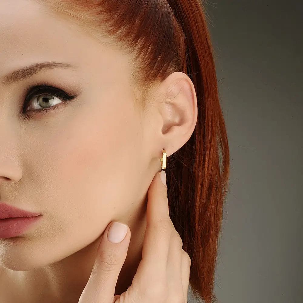 Setta Earring Gold - Ohrringe | L’amotion