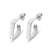 Setta Earring Silver - Ohrringe | L’amotion
