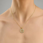 Soyel Letter-a Necklace Gold - Necklace | L’amotion