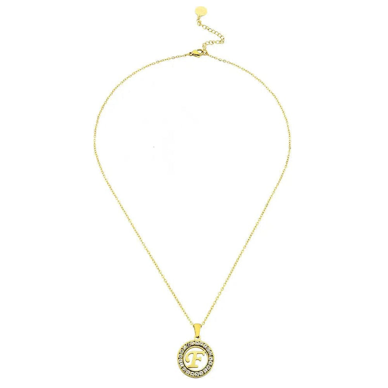 Soyel Letter-f Necklace Gold - Necklace | L’amotion