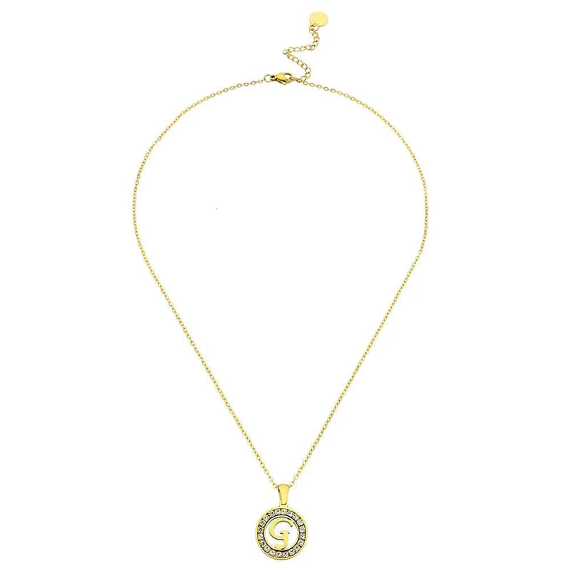 Soyel Letter-g Necklace Gold - Necklace | L’amotion