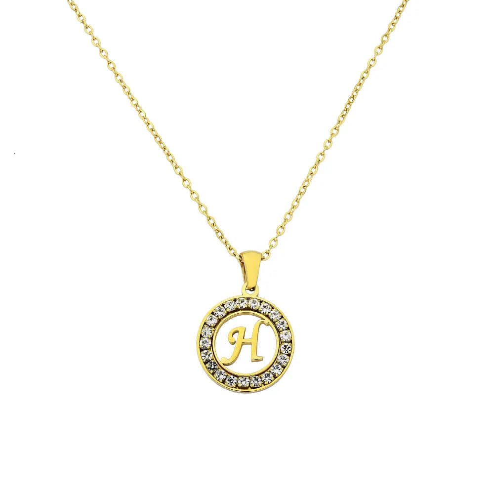 Soyel Letter-h Necklace Gold - Necklace | L’amotion