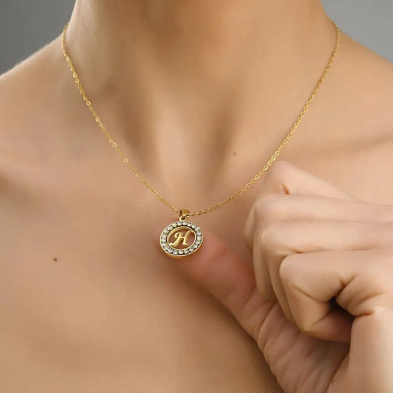 Soyel Letter-h Necklace Gold - Necklace | L’amotion
