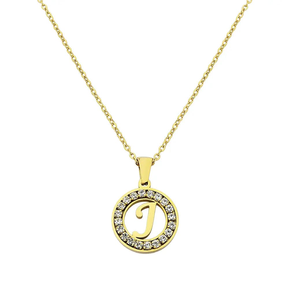 Soyel Letter-j Necklace Gold - Necklace | L’amotion