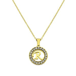 Soyel Letter-r Necklace Gold - Necklace | L’amotion