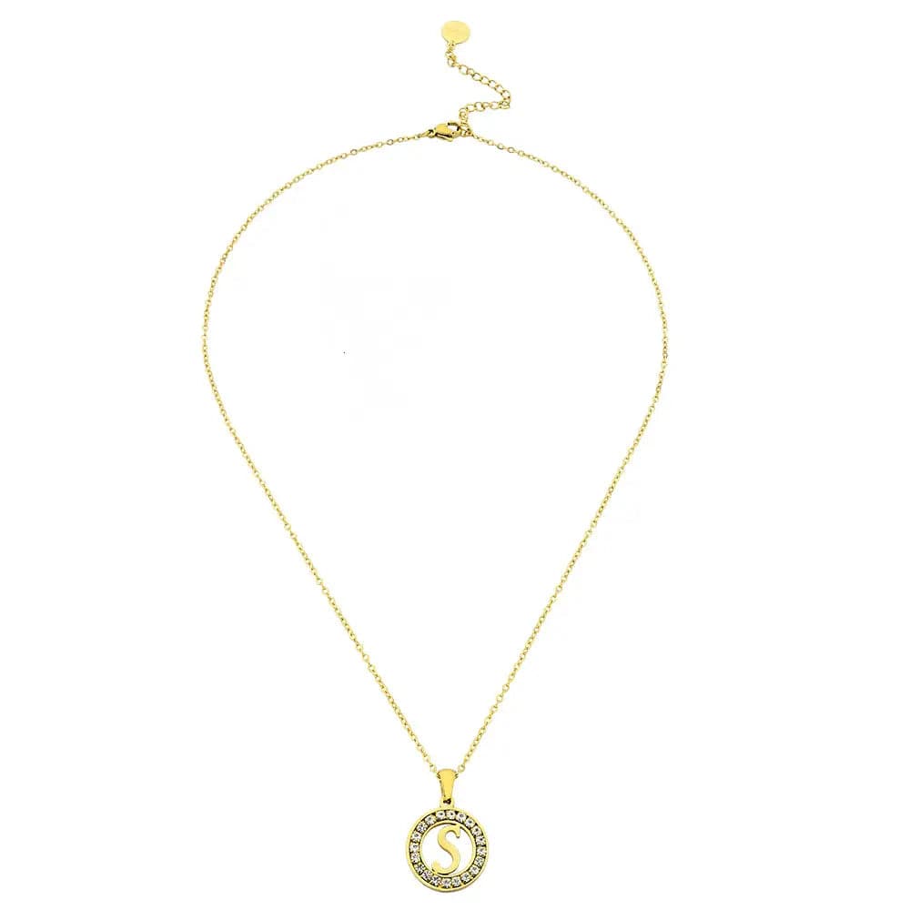 Soyel Letter-s Necklace Gold - Necklace | L’amotion