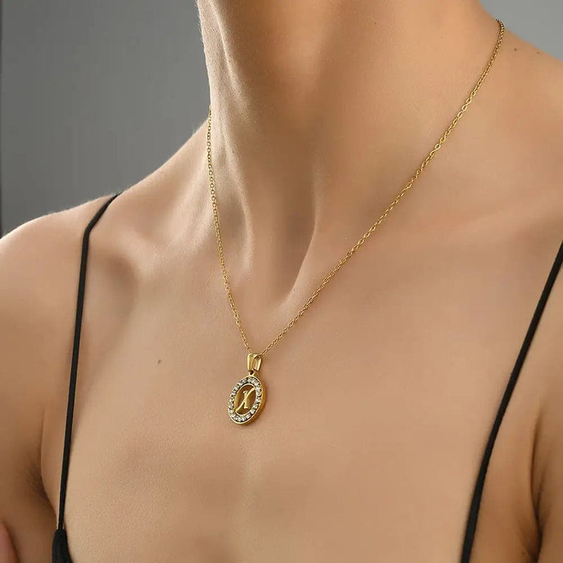 Soyel Letter-x Necklace Gold - Necklace | L’amotion