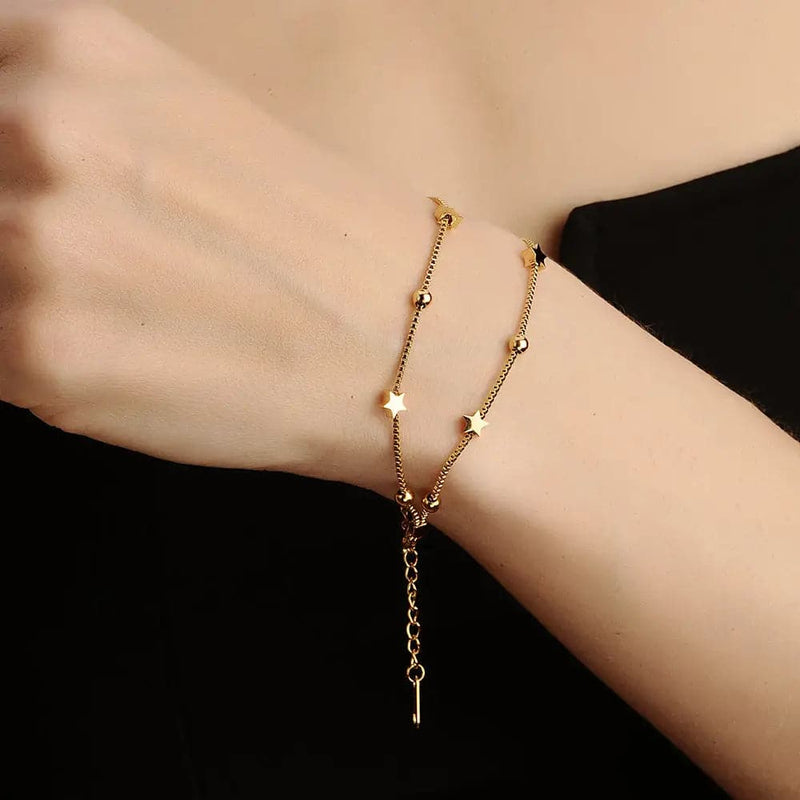 Sseton Bracelet Gold - Arm- U. Fußketten | L’amotion