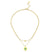 Stonc Necklace Gold - Halsketten | L’amotion
