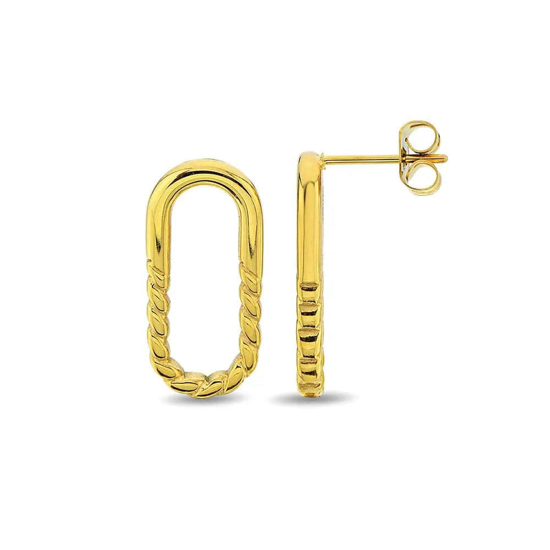 Swicge Earring Gold - Ohrringe | L’amotion