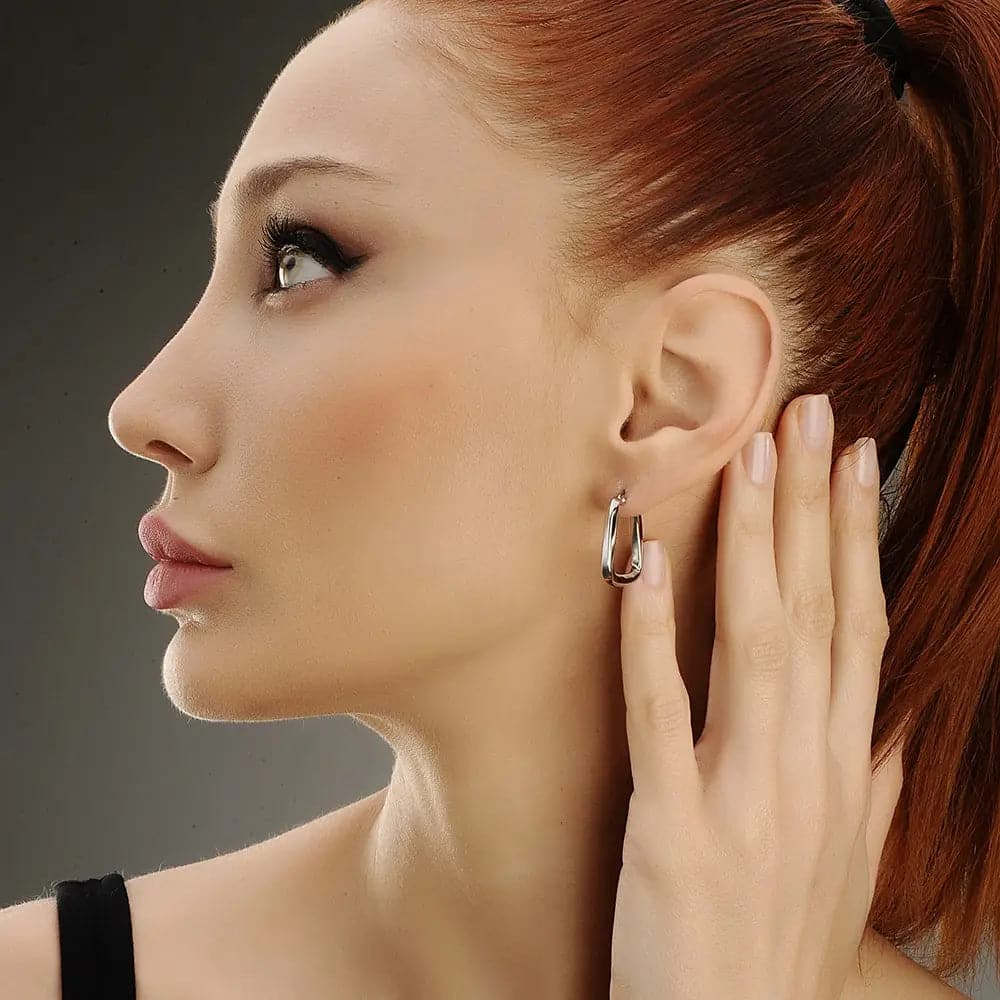 Trynn Earring Silver - Ohrringe | L’amotion