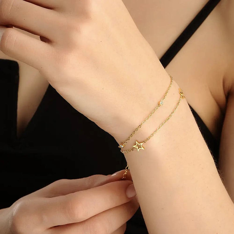 Uneninn Bracelet Gold - Arm- U. Fußketten | L’amotion