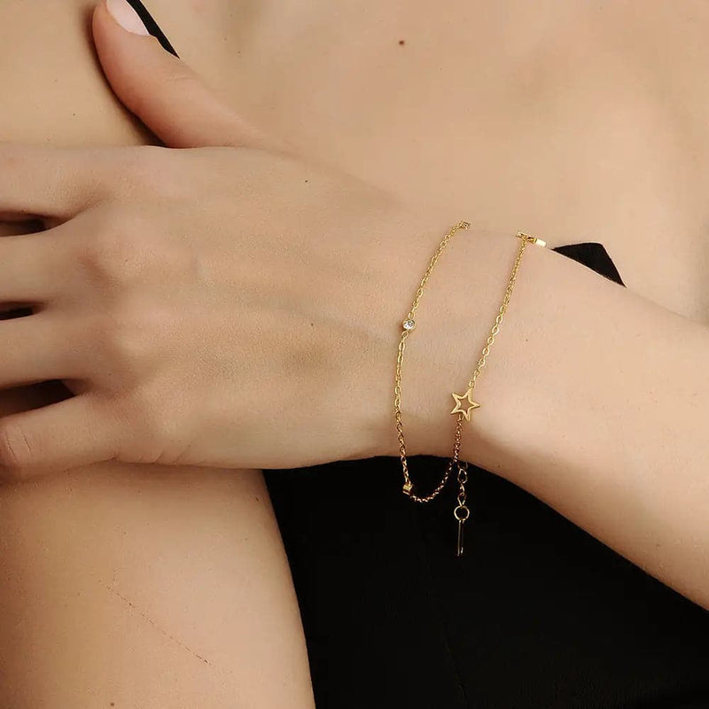 Uneninn Bracelet Gold - Arm- U. Fußketten | L’amotion