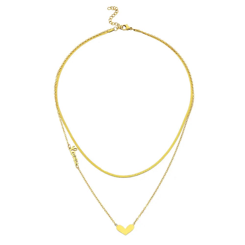 Urft Necklace Gold - Halsketten | L’amotion