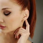 Wanni Earring Gold - Ohrringe | L’amotion